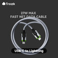 Load image into Gallery viewer, Fast Net USB-C to Lightning Cable 27W