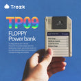 Load image into Gallery viewer, Trozk Floppy Magnetic Power Bank 10000mAh PD22.5W with storage