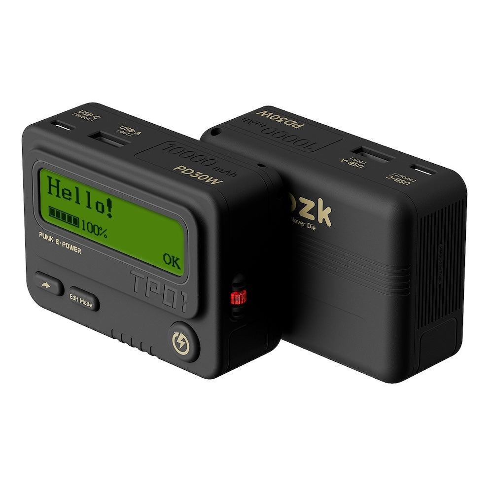 Trozk Beeper Power Bank 10000mAh PD30W with Unique Messaging Feature