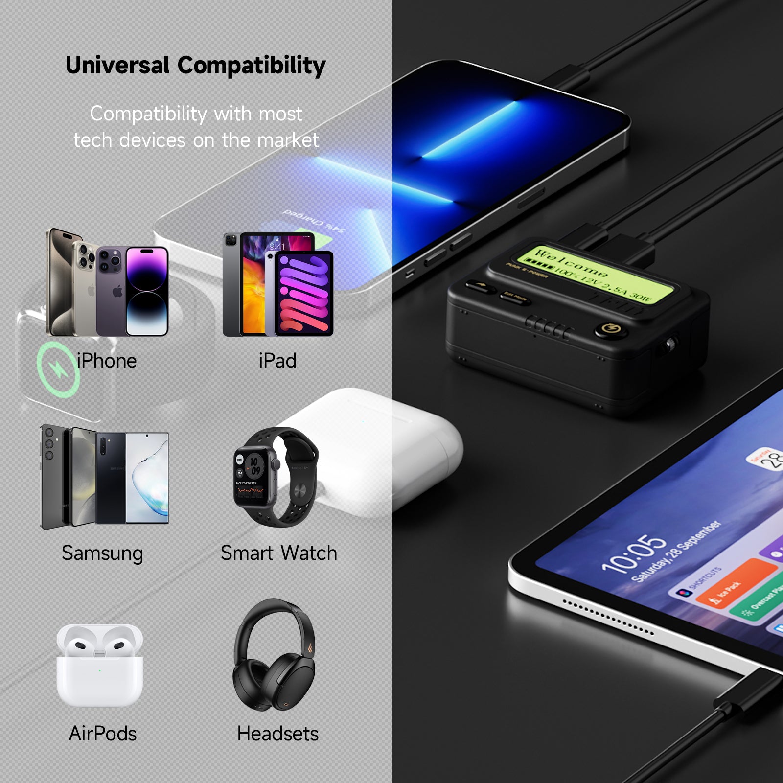 Trozk Beeper Power Bank 10000mAh PD30W with Unique Messaging Feature