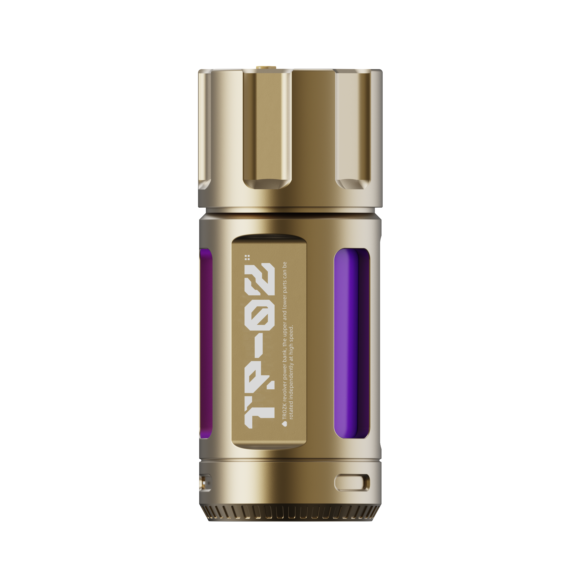 Trozk Revolver Power Bank 5000mAh