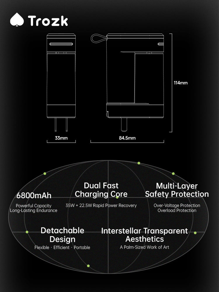 Binary Star Power Bank & Adapter