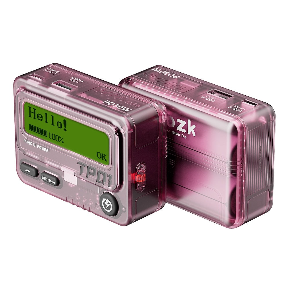Trozk Beeper Power Bank 10000mAh PD30W with Unique Messaging Feature