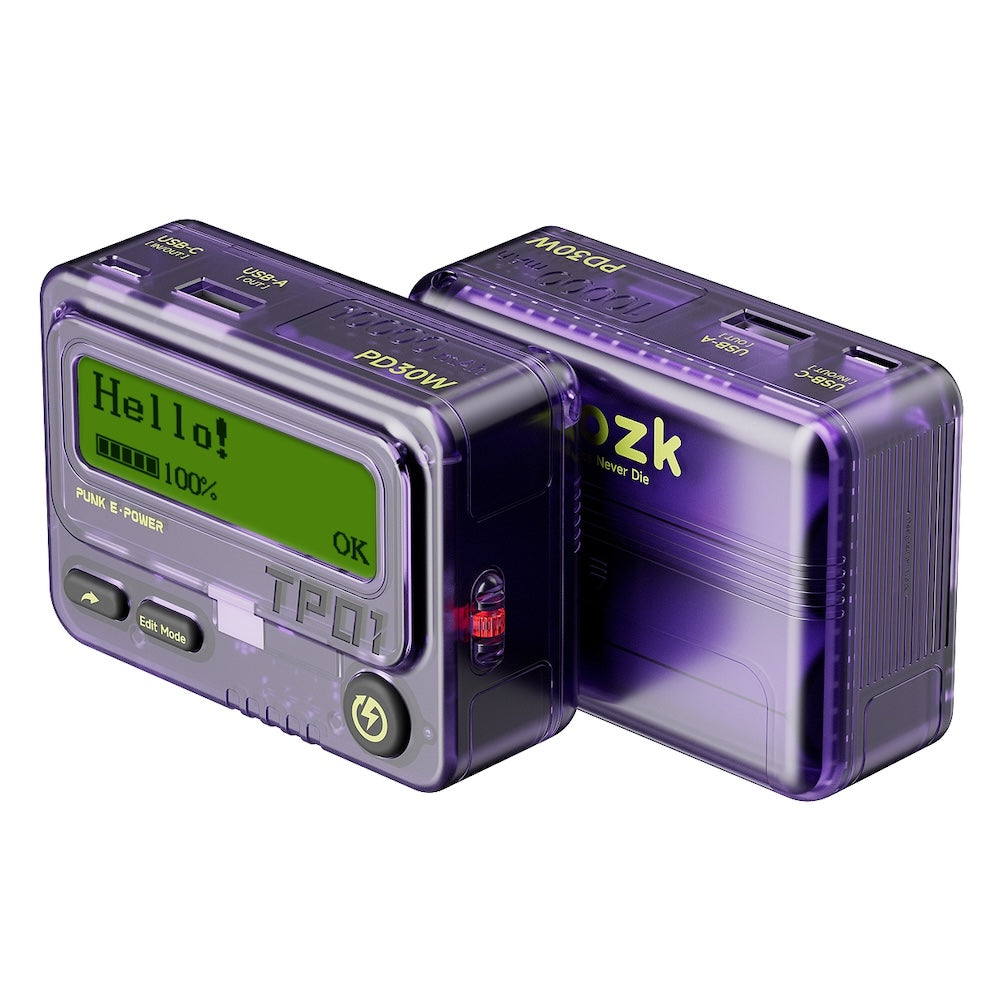 Trozk Beeper Power Bank 10000mAh PD30W with Unique Messaging Feature