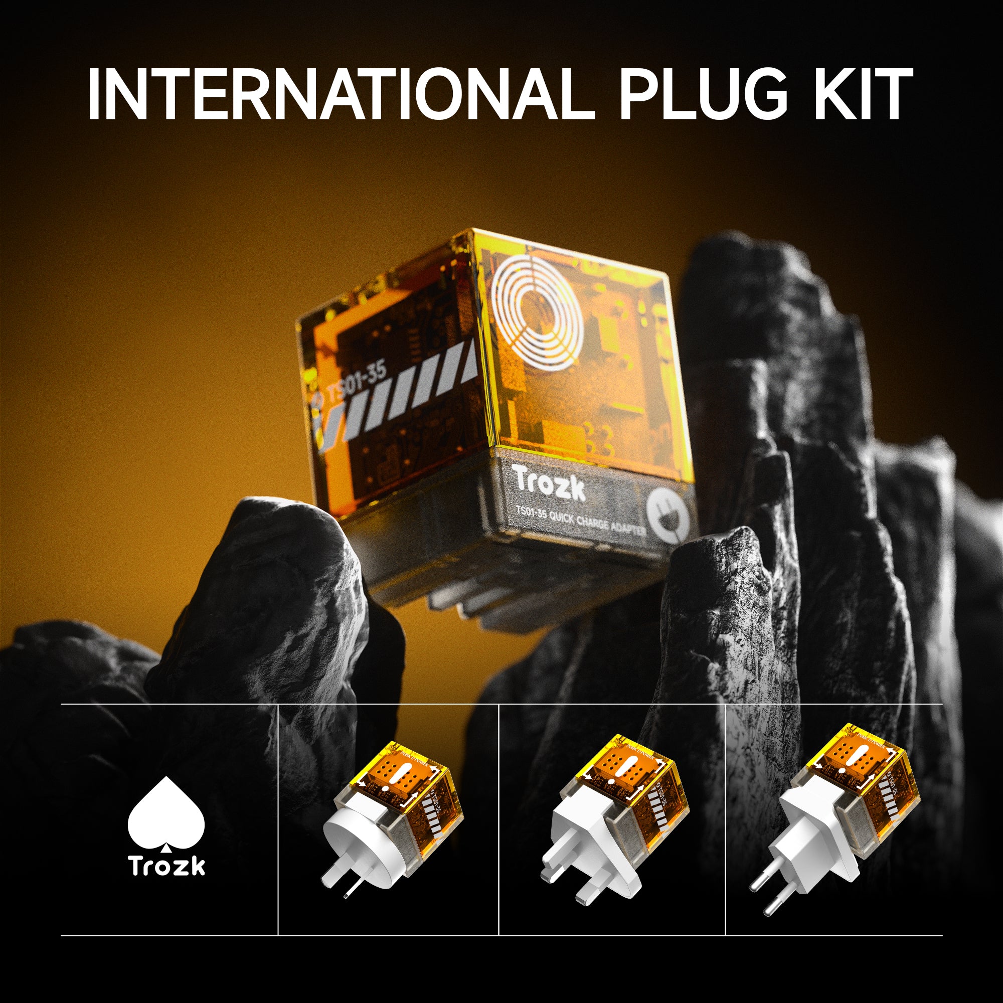 Infinity Stone Adapter With International Plug Kit – Trozk